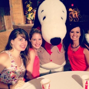 Snoopy and friends