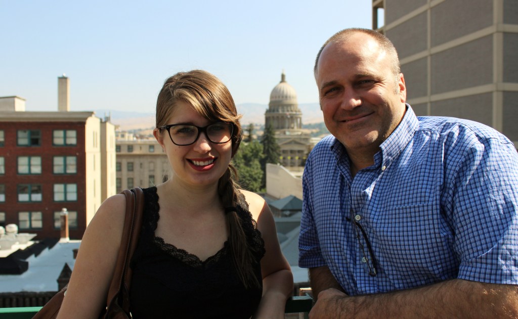 overlooking Downtown