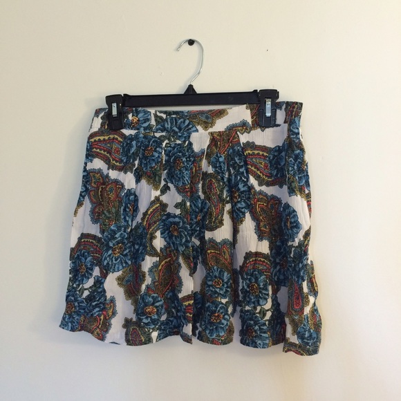 vintage paisely skirt