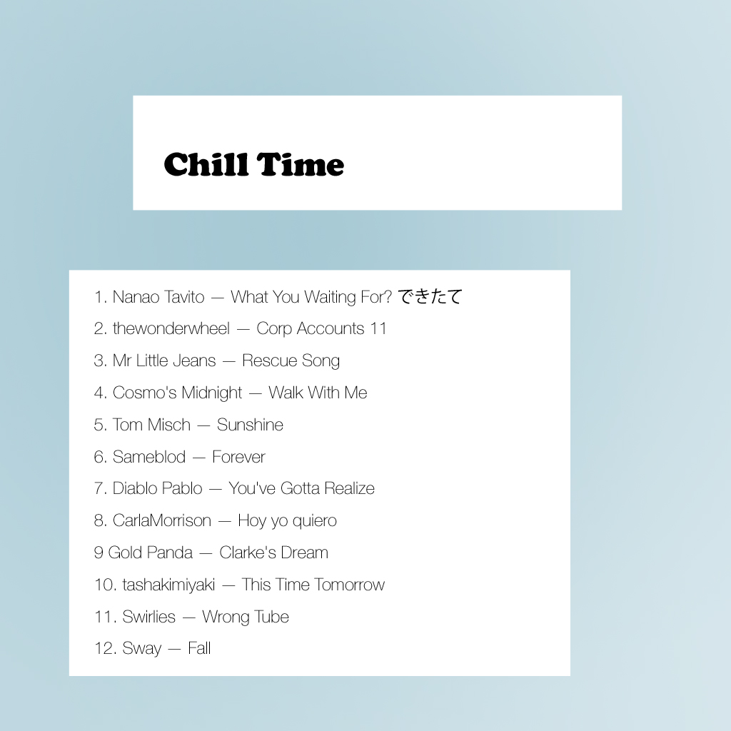 playlist chill time