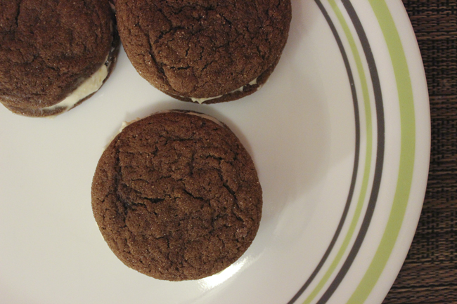 Ginger molasses cookies