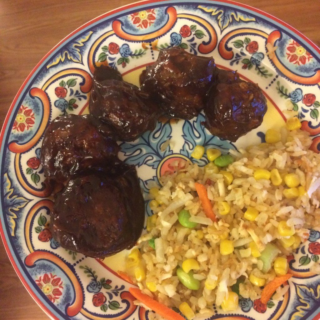 barbecue oven meatballs