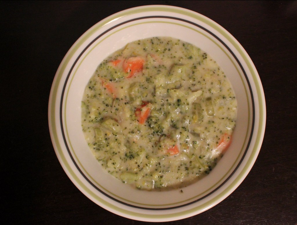 Creamy broccoli soup