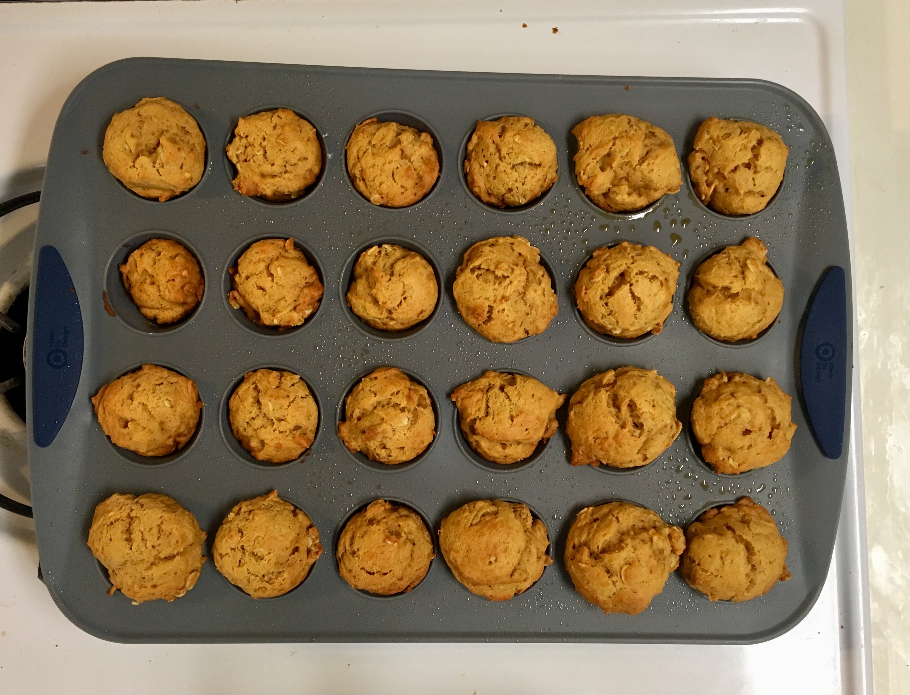 sweet potato oat muffins