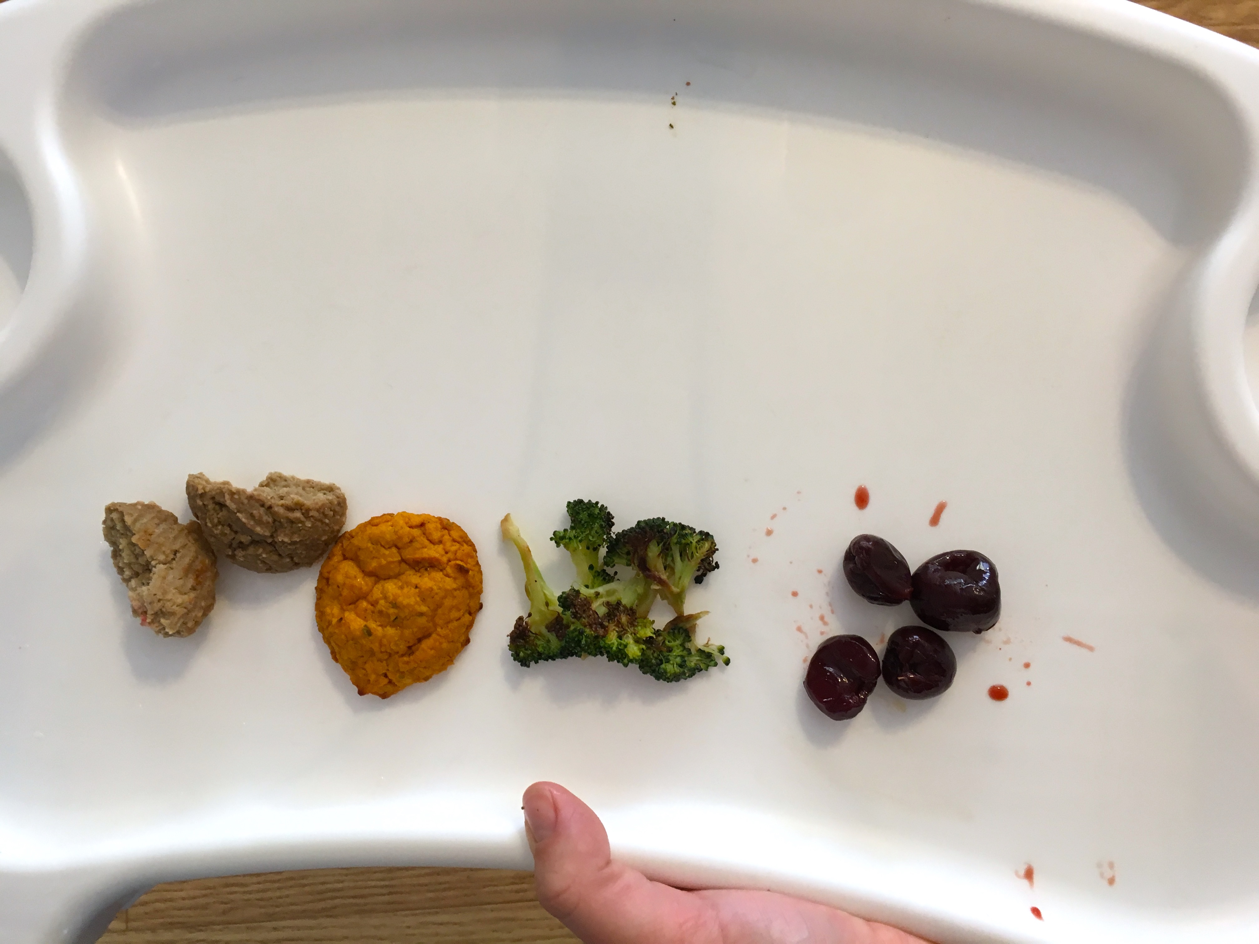 What my baby eats in a day lunch