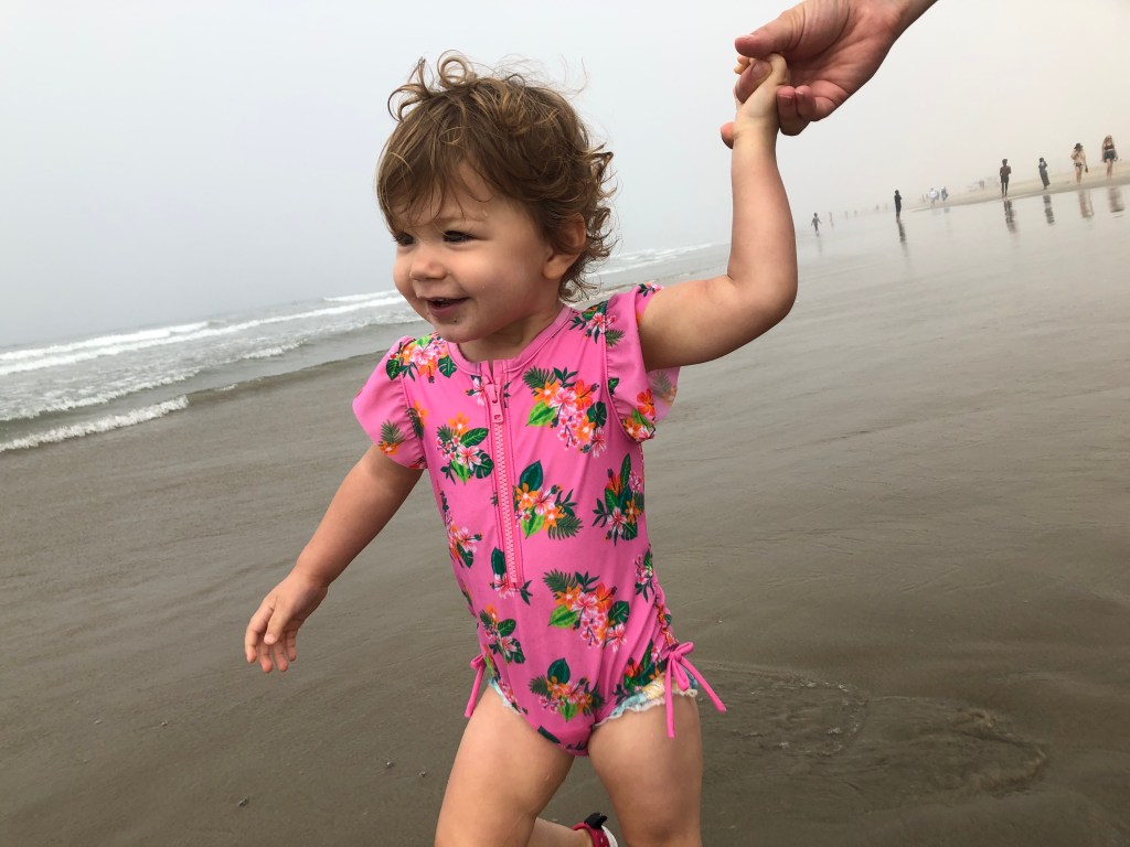 Maggie at Santa Monica beach